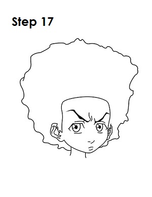 300x388 how to draw huey freeman - Boondocks Drawing