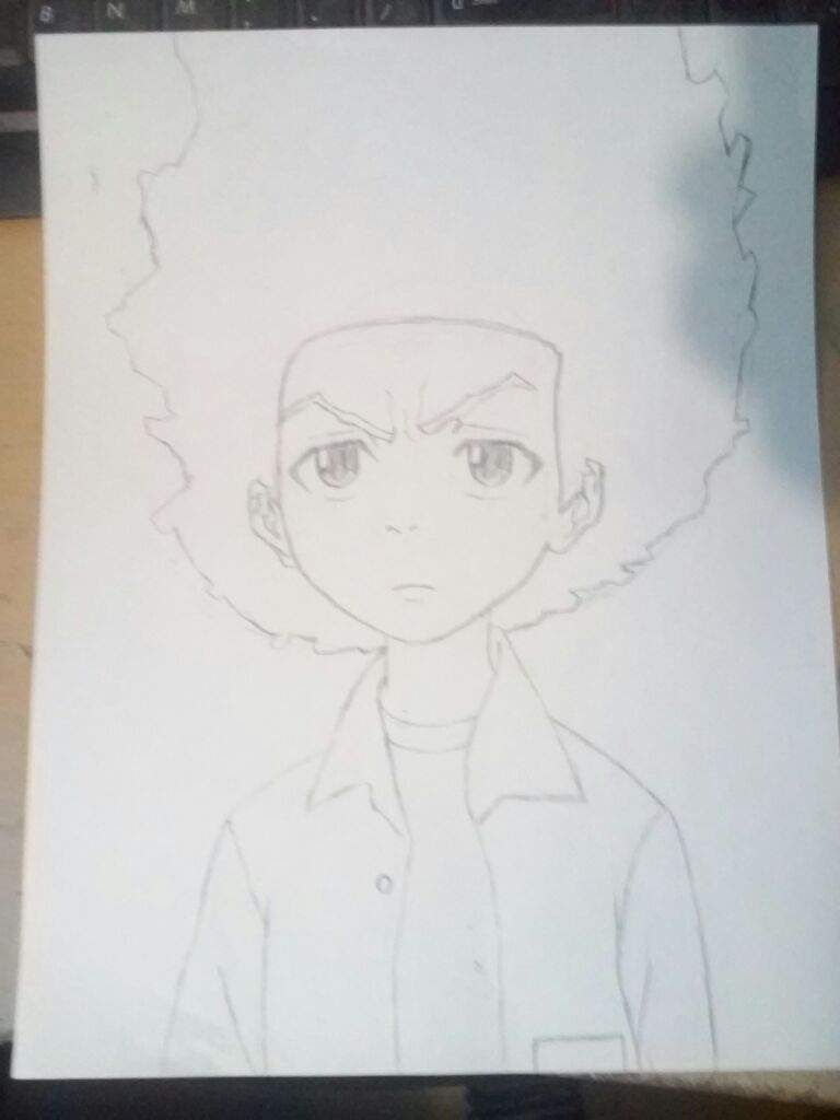 768x1024 huey freeman from boondocks amino - Boondocks Drawing