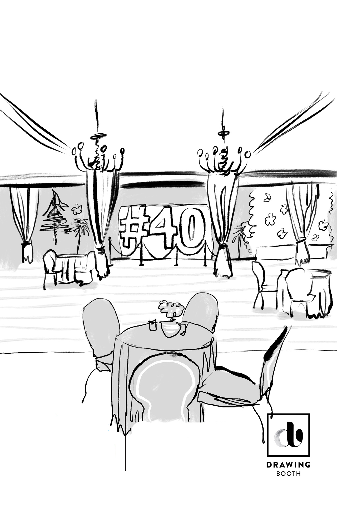 Booth Drawing at Explore collection of Booth Drawing