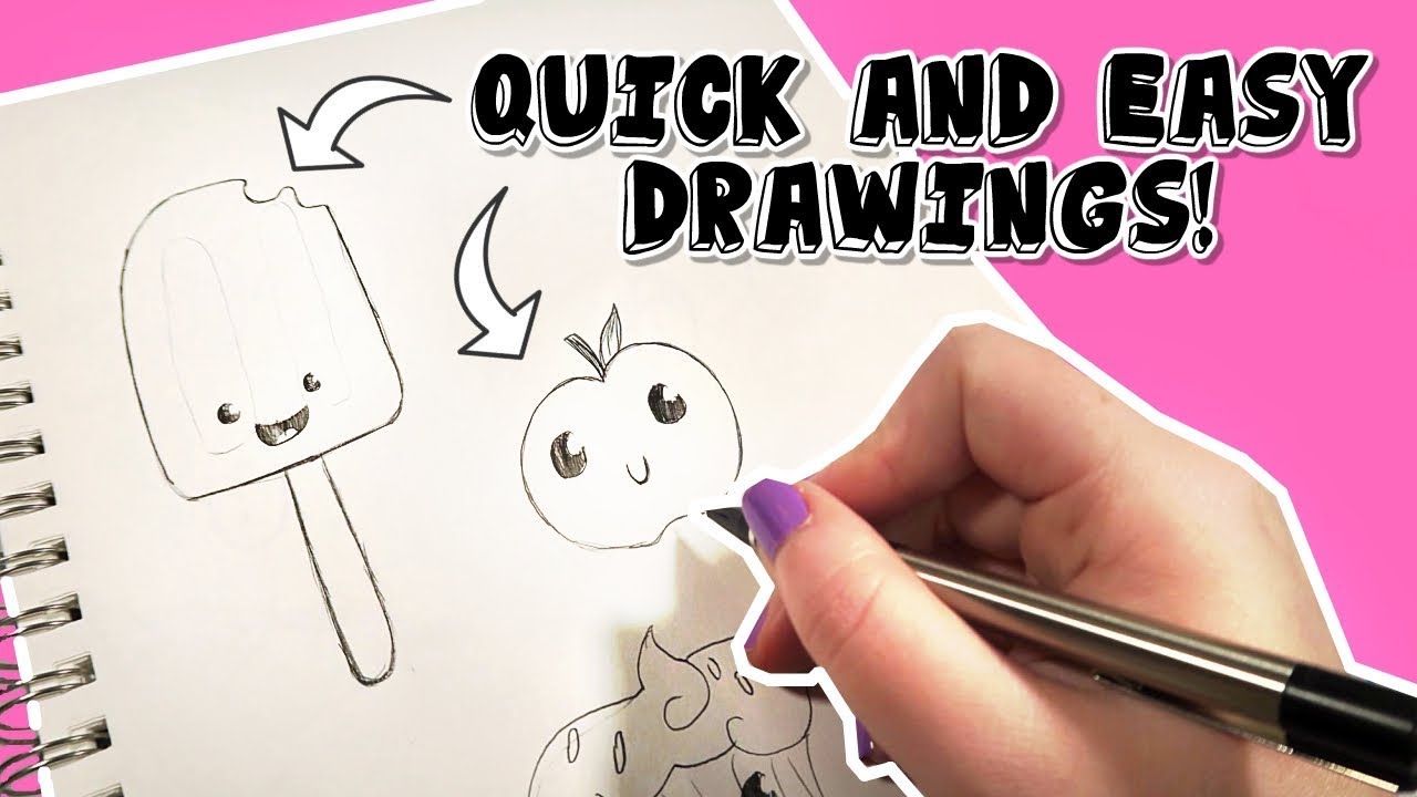 1280x720 Quick And Easy Drawings To Do When Your'e Bored! - Bored Drawings