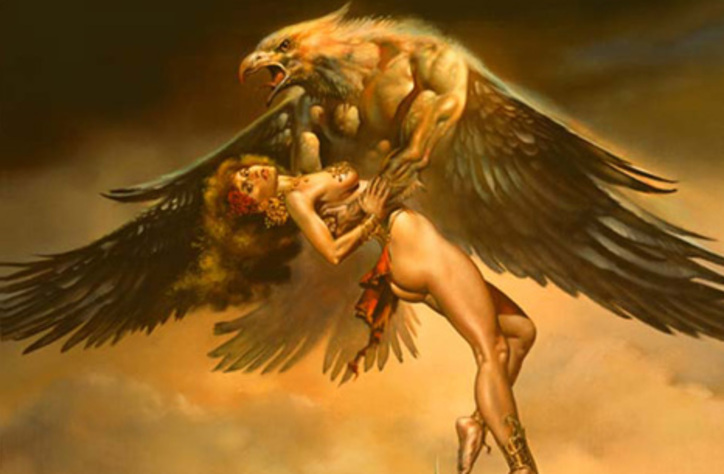 724x474 boris vallejo julie bell it's nice that - Boris Vallejo Drawings