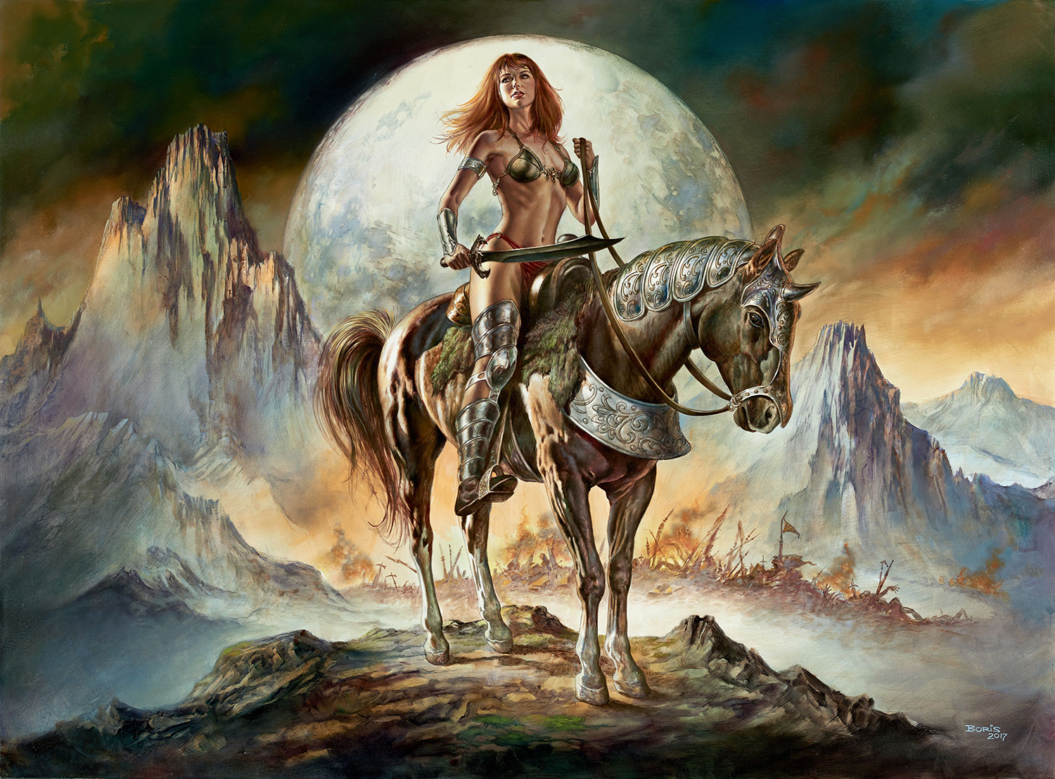 1500x1108 vallejo - Boris Vallejo Drawings