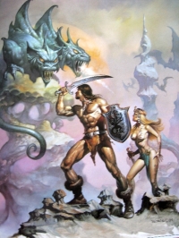 200x266 art prints and posters of artwork - Boris Vallejo Drawings