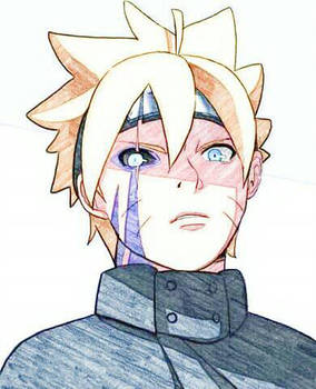 284x350 Boruto Sketch Drawing - Boruto Drawing