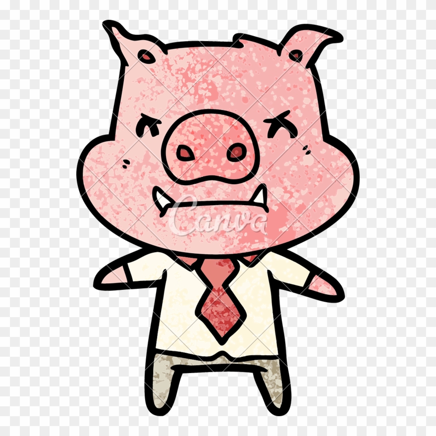 880x880 boss drawing pig - Boss Drawing