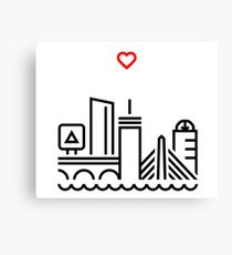 210x230 boston strong drawing canvas prints redbubble - Boston Skyline Drawing
