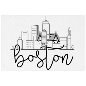 300x300 boston drawing skyline outline transparent png clipart free - Boston Skyline Line Drawing