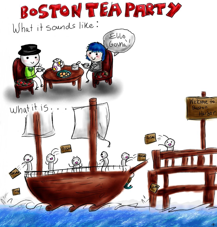 Boston Tea Party Drawing at Explore collection of