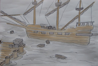 320x214 Boston Tea Party Art Project - Boston Tea Party Drawing