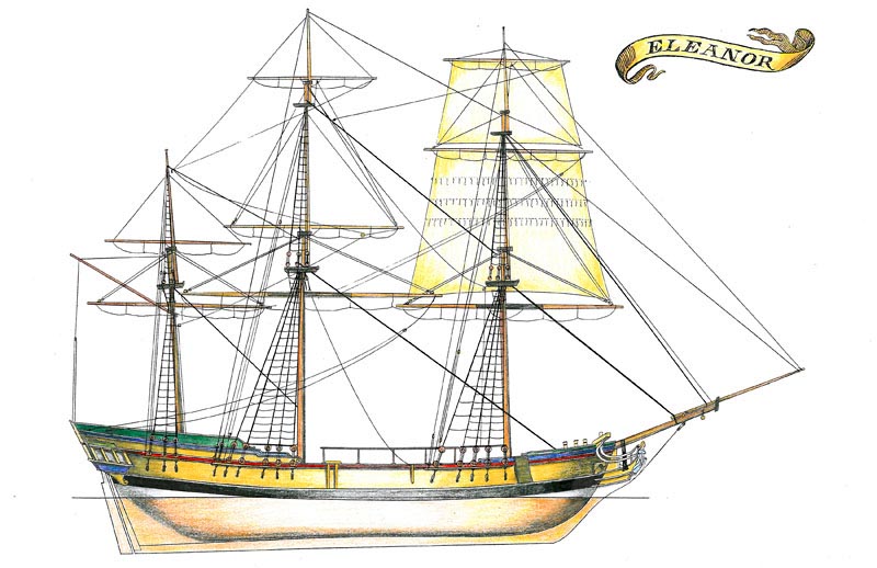 800x518 the eleanor boston tea party ship historical guide - Boston Tea Party Drawing