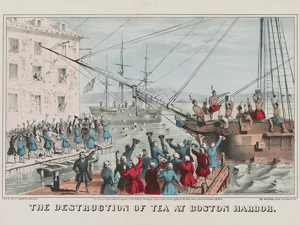 Boston Tea Party Ship Drawing at PaintingValley.com | Explore