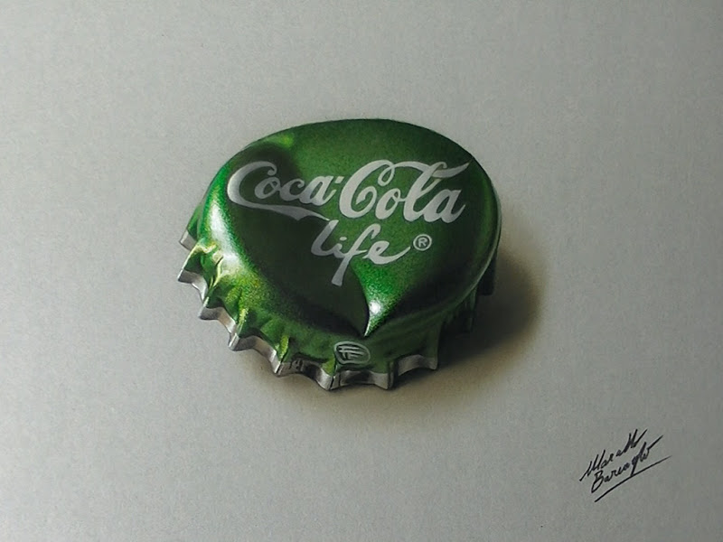800x600 drawing a coca cola life bottle cap - Bottle Cap Drawing