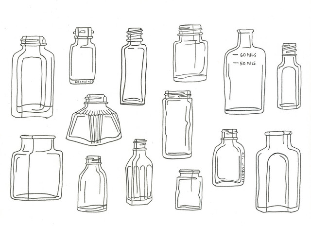 640x465 Drawing A Is For Anika - Bottle Drawing