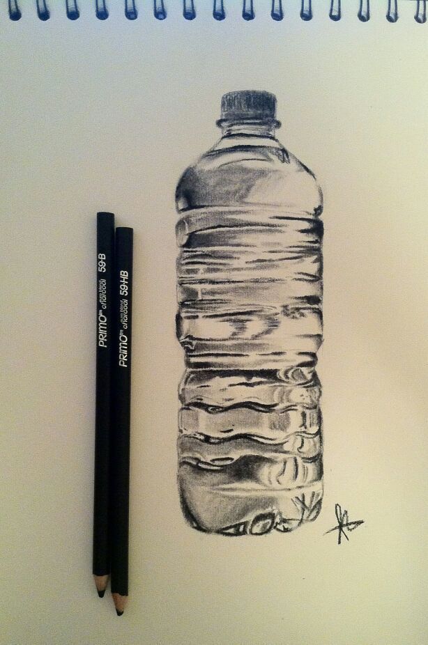 614x926 Image Result For Water Bottle Pencil Drawings Art - Bottled Water Drawing