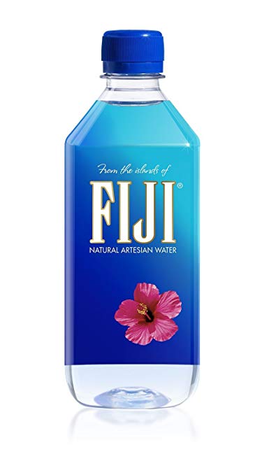 365x679 fiji natural artesian water, oz bottles - Bottled Water Drawing