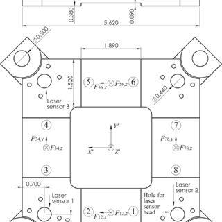 320x320 Engineering Drawing Of Side View And Bottom View Of The Moving - Bottom Drawing