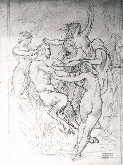 400x537 William Adolphe Bouguereau Drawings - Bouguereau Drawings