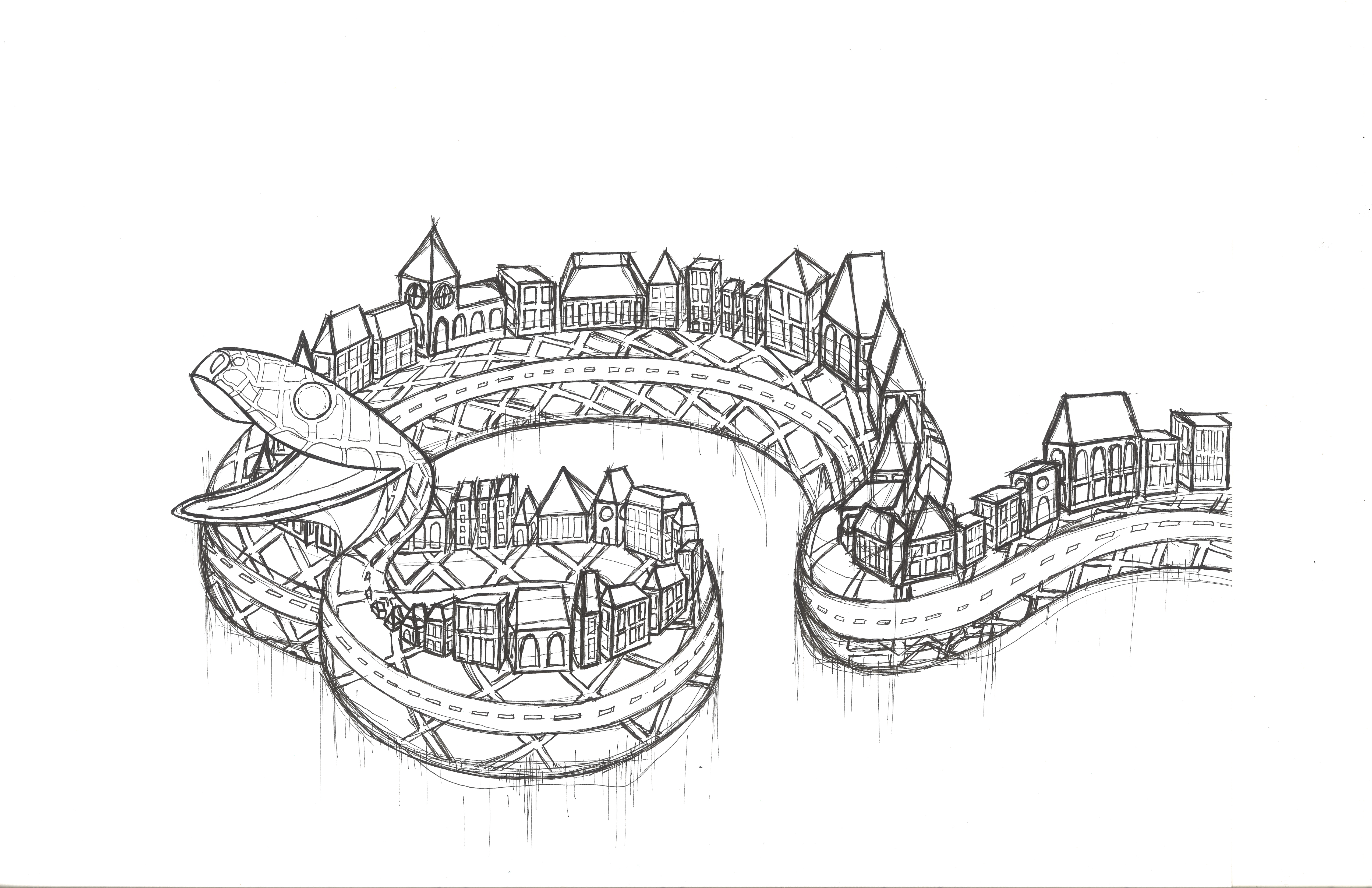 5100x3300 Drawing Brianleahyart - Boulder Drawing