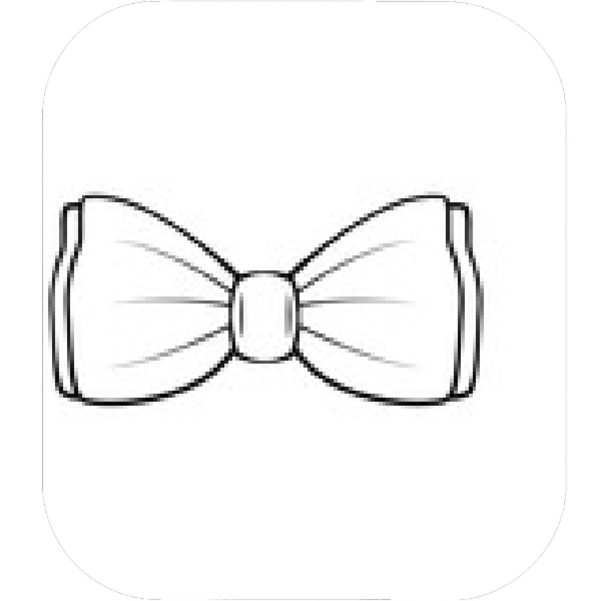 1200x1200 Designs Mein Mousepad Design Mousepad Selbst Designen - Bow Ribbon Drawing