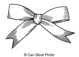 267x194 Retro Ribbon Bow Sketching Abstract Retro Comic Yellow Festive - Bow Ribbon Drawing