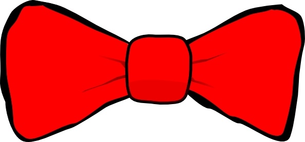 594x277 Bow Tie Clip Art Free Vector In Open Office Drawing - Bow Tie Drawing