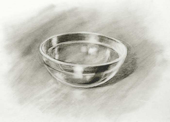 700x500 Glass Bowl Drawing - Bowl Drawing