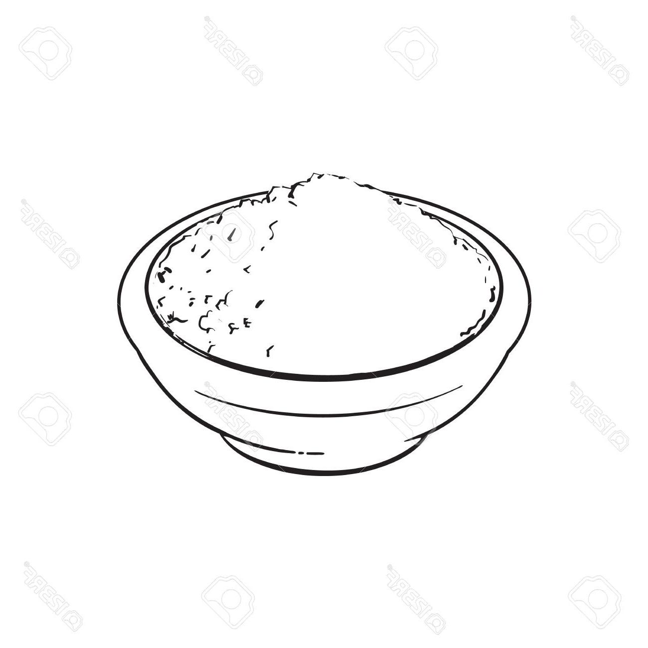 1300x1300 Hd Bowl Drawing - Bowl Drawing