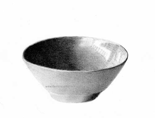 501x382 The Bowl Drawing And Painting - Bowl Drawing