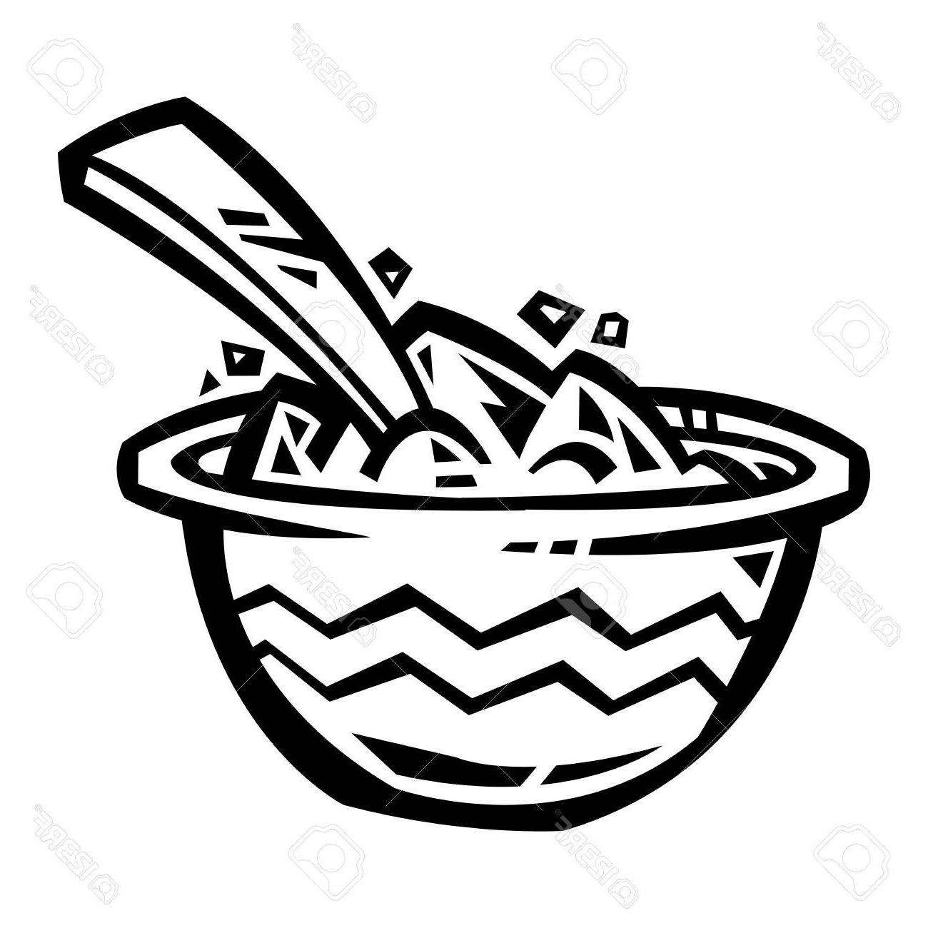 1300x1300 Best Cereal Bowl Drawing Pictures - Bowl Drawing