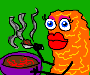 300x250 Miss Cheeto Eats Bowl Of Chili Drawing - Bowl Of Chili Drawing