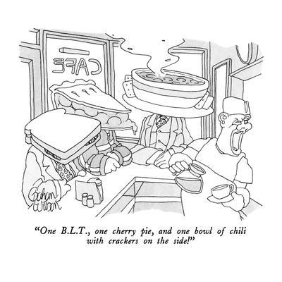 400x400 one b l t one cherry pie, and one bowl of chili with crackers - Bowl Of Chili Drawing