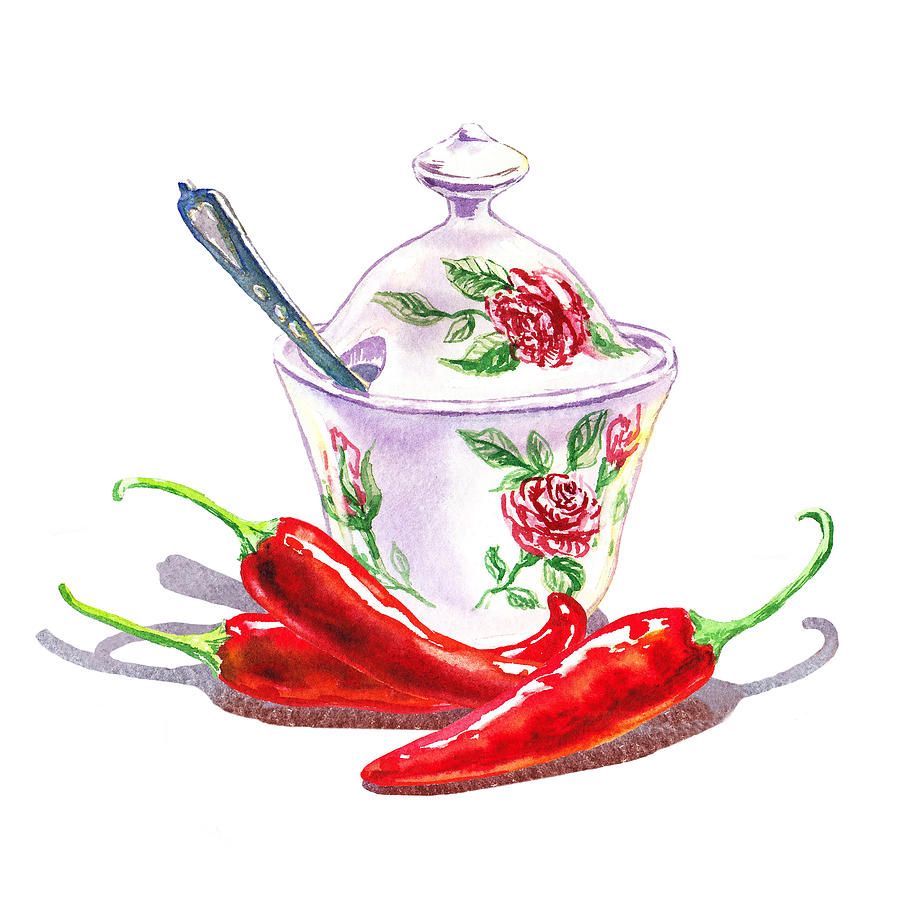 Bowl Of Chili Drawing at Explore collection of