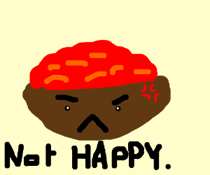 300x250 Angry Bowl Of Chili Drawing - Bowl Of Chili Drawing