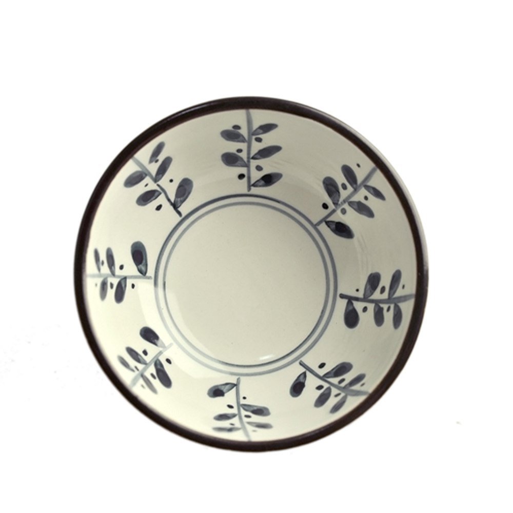 1000x1000 new arrival hand drawing of leaves china ceramic bowl handmade - Bowl Of Rice Drawing
