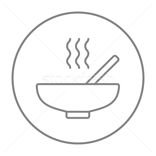 600x600 Soup Drawing Stock Photos, Stock Images And Vectors Stockfresh - Bowl Of Soup Drawing