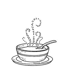235x288 best drawing prompts images drawing prompts, doodle - Bowl Of Soup Drawing