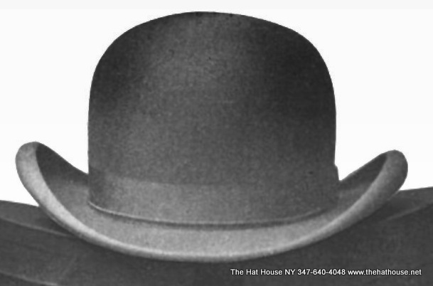 609x402 the hat house the history of the bowler hat or derby hat - Bowler Hat Drawing