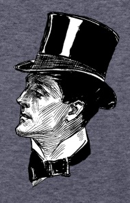 190x297  - Bowler Hat Drawing