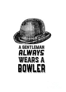 214x300 bowler hat drawings fine art america - Bowler Hat Drawing