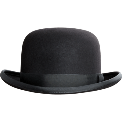 400x400 bowler hat photo transparent png - Bowler Hat Drawing