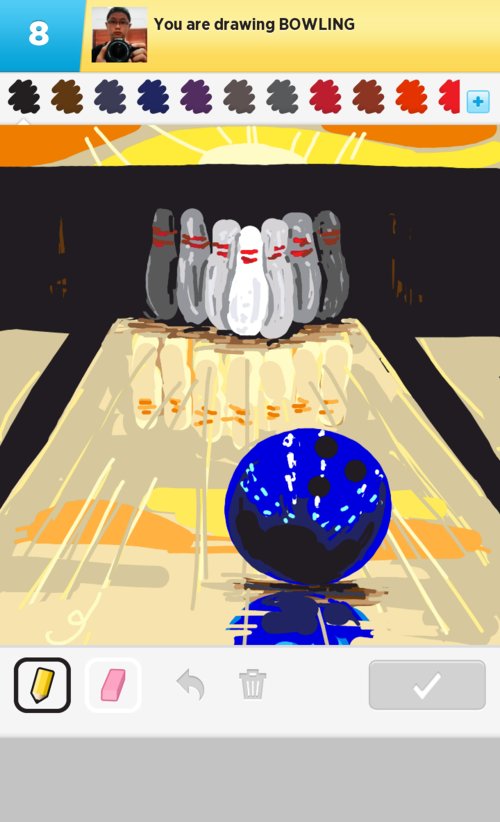 500x822 bowling drawings - Bowling Alley Drawing