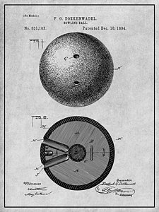 225x300 bowling ball drawings fine art america - Bowling Ball Drawing
