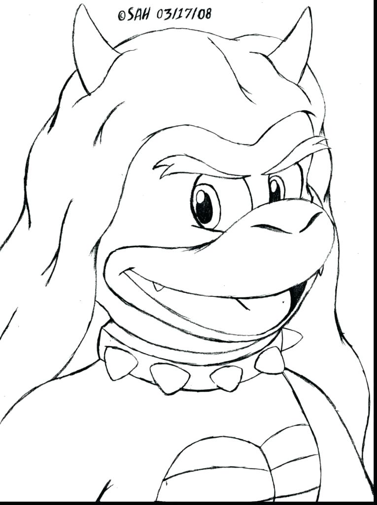 765x1024 Bowser Jr Drawing - Bowser Jr Drawing