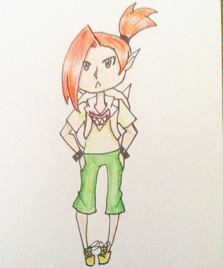 320x384 Drawing Of Human!bowser Jr He's One Of Favorite Nintendo - Bowser Jr Drawing