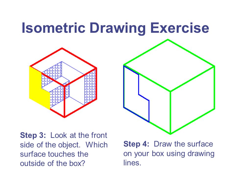 960x720 Isometric Drawing Exercise The Following Presentation Will - Box Isometric Drawing