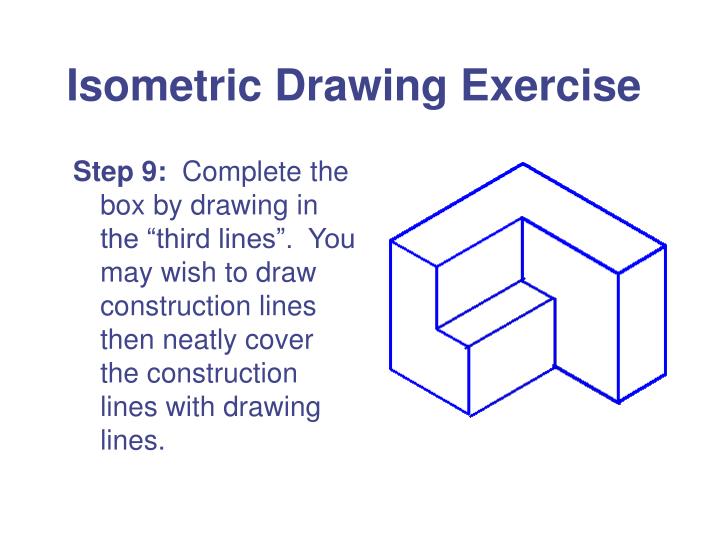 720x540 ppt - Box Isometric Drawing