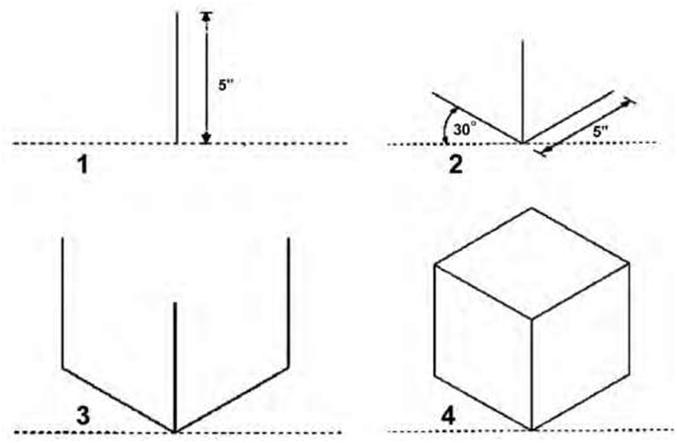 geometry box drawing easy