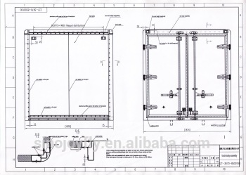 350x249 dry cargo box truck vancargo truck bodycargo van body panel ckd - Box Truck Drawing