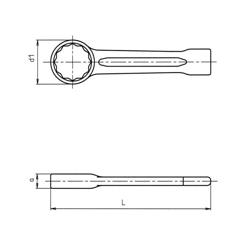 800x800 Buy Slugging Box Wrench Online - Box Wrench Drawing