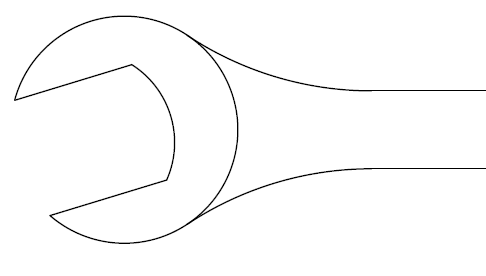 486x276 Draw A Wrench In Autocad - Box Wrench Drawing